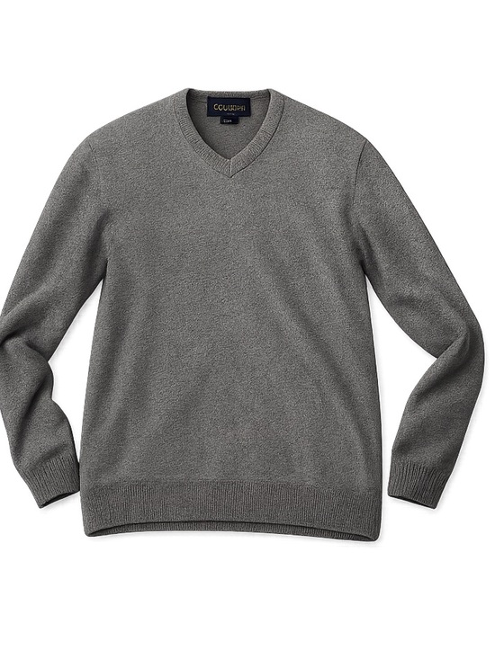 Club Room Other - Club Room Men's V-Neck Pullover Sweater Gray Long Sleeve Size S Casual
146